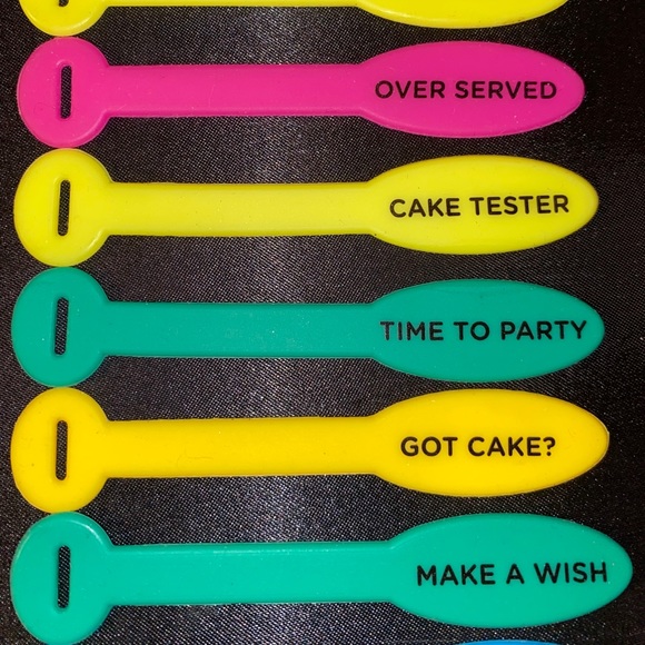 10 DRINK markers for wine, champagne, etc. glasses - Picture 5 of 6